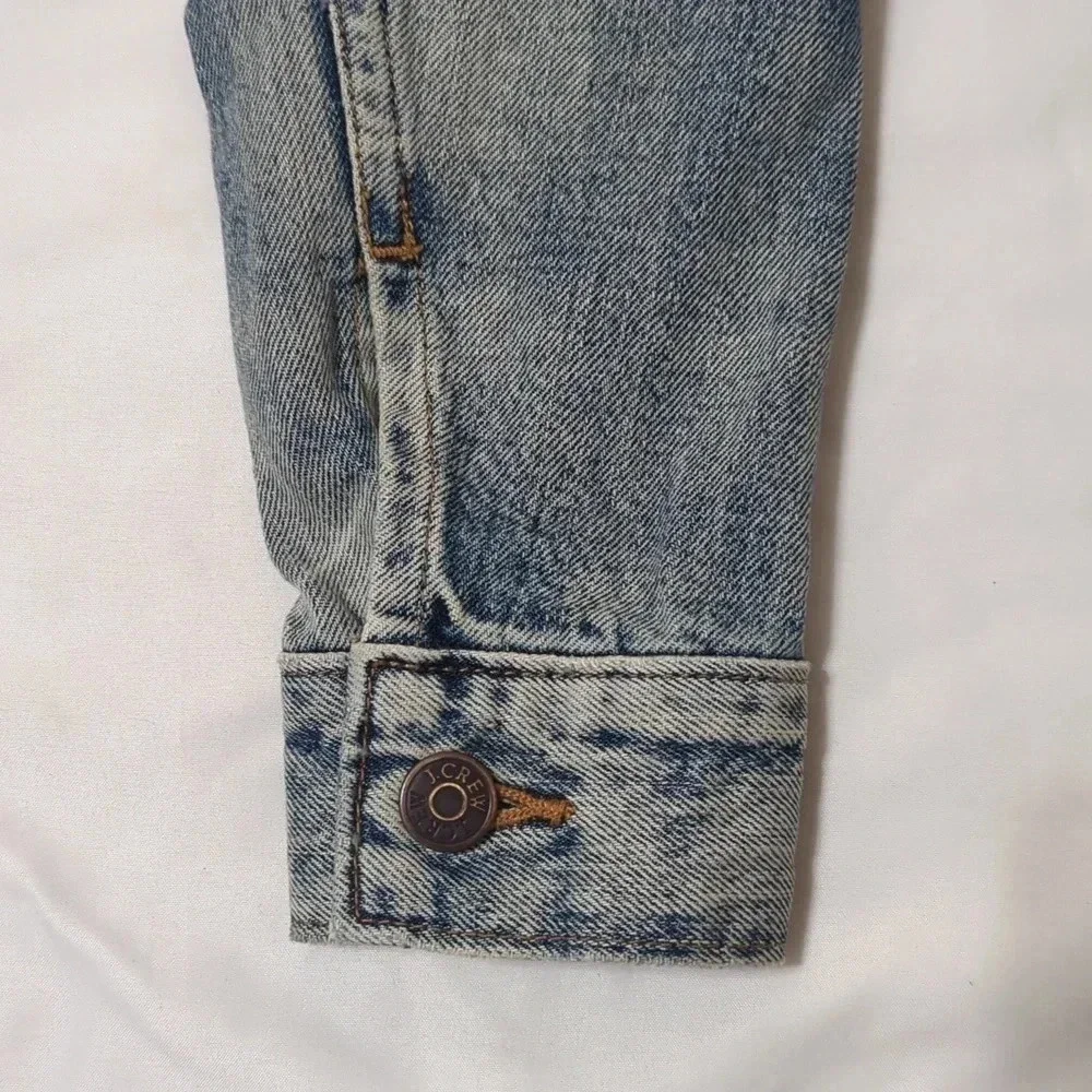 J.Crew Indigo Denim Jacket, Color Light Wash Size XS
